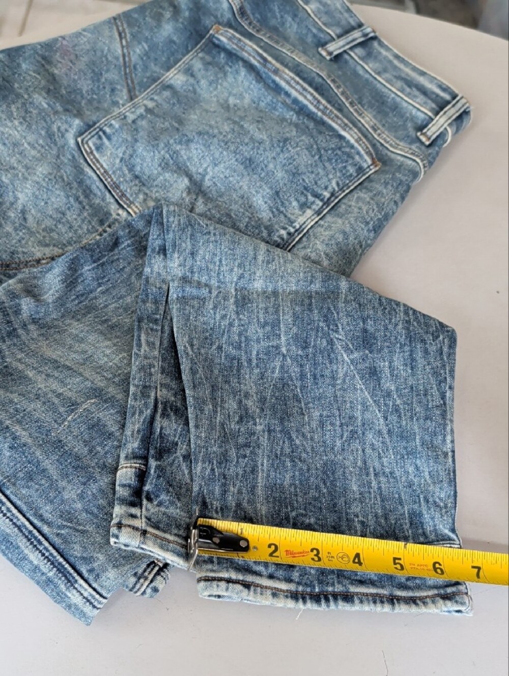 G-Star Raw 5620 3D Skinny  Men's Blue Jeans SZ 38 X 34" Grunge Streetwear - Picture 12 of 13
